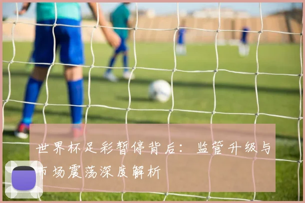 世界杯足彩暂停背后：监管升级与市场震荡深度解析